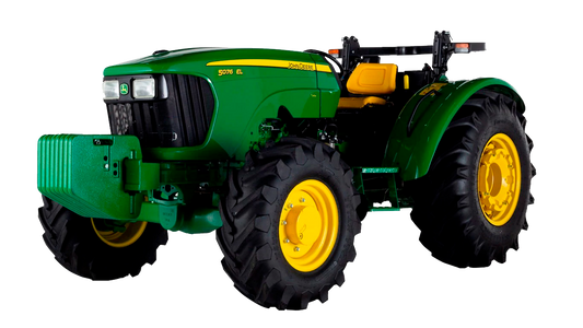Tractor 76 HP John Deere 5076EL 12 Velocidades Rendimiento Superior para Agricultura Pro