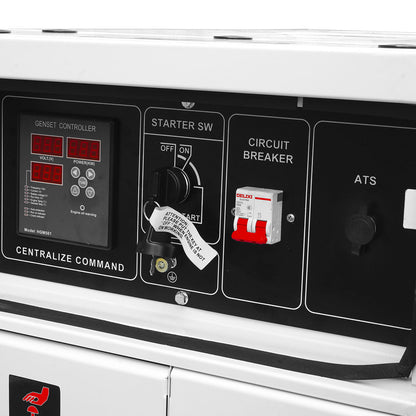 Generador Estacionario a Diesel 14.5 Kw 110v/220v Monofasico Silencioso Profesional Hyundai – Ultra135