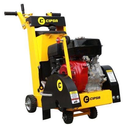 Cortadora de Piso para Concreto CIPSA con Motor a Gasolina Honda de 9 HP para Disco de 14" con Tanque de Agua CCT8-2.0-HJL9-14