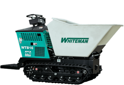Carretilla Motorizada Buggy con Orugas Capacidad de 16 Pies Cúbicos WHITEMAN con Motor a Gasolina Honda de 13 HP WTB16N