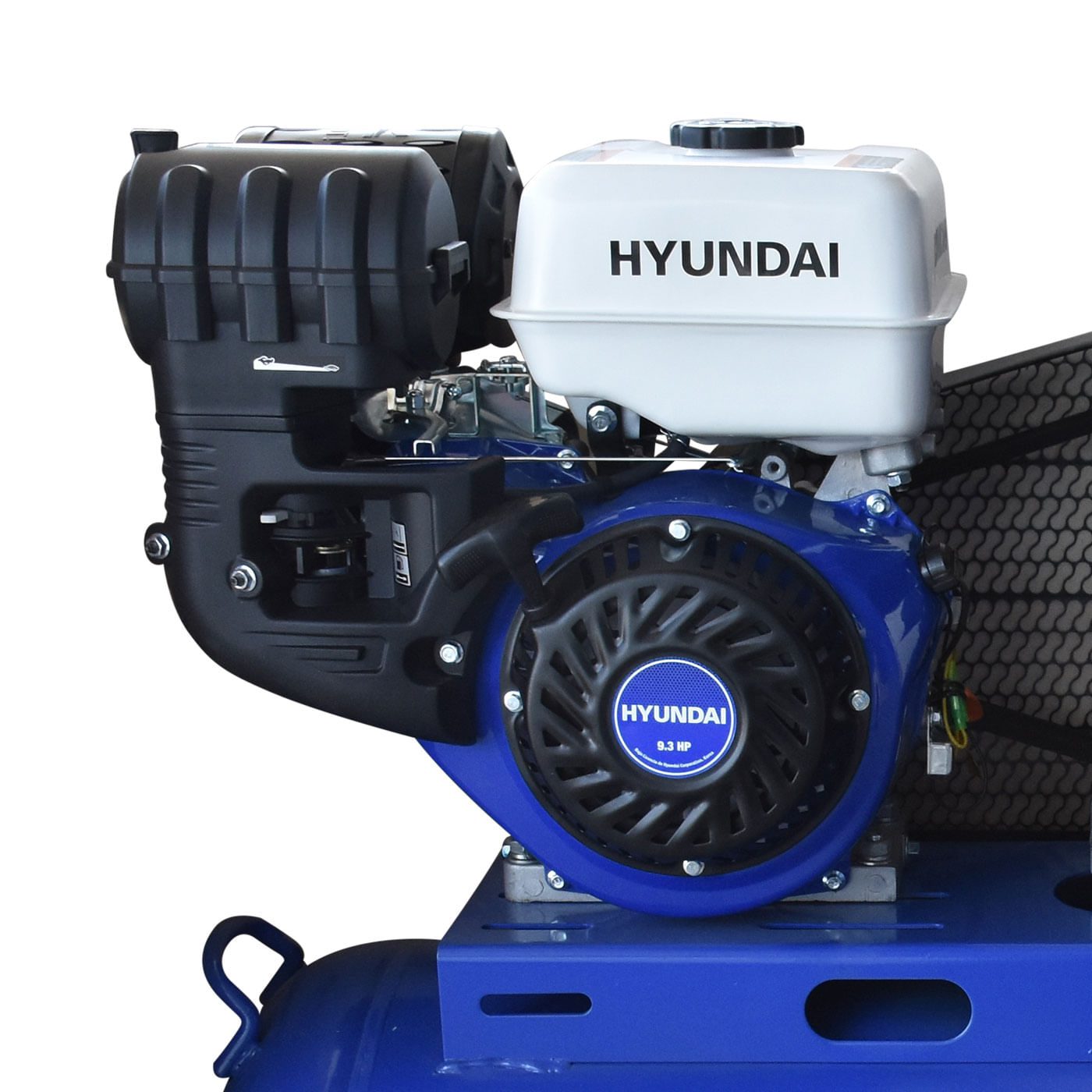 Compresor De Aire Profesional Tanque 200 Litros Con Motor a Gasolina 9.3 Hp – Hyac209g