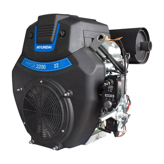 Motor A Gasolina Profesional Hyundai 22 Hp Con Arranque Eléctrico – Hyge2200