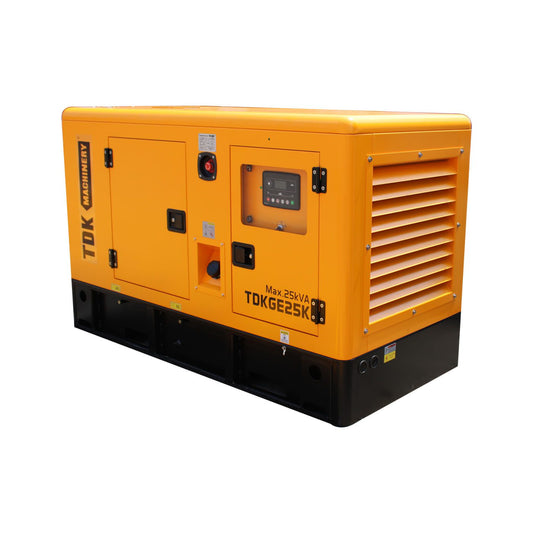 Generador Estacionario Planta de Luz Planta de Emergencia 20 Kw / 25 Kva Trifasico 40 Hp 220v Cabina – Tdkge25k