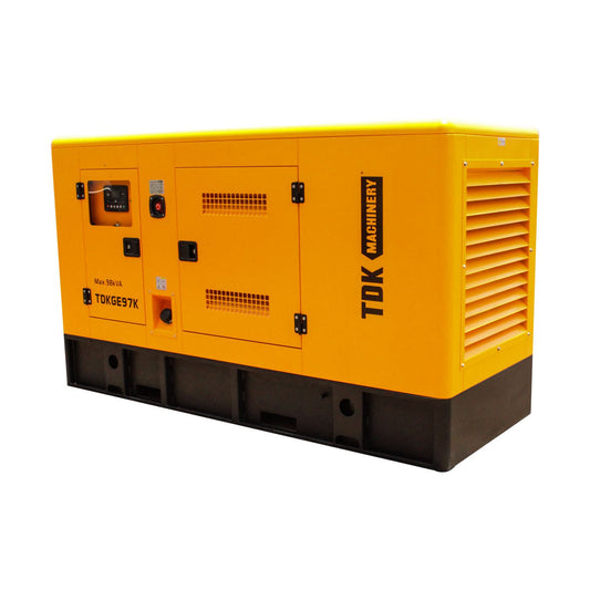 Generador Estacionario Planta de Luz Planta de Emergencia 78 Kw / 97 Kva Trifasico 220v Cabina – Tdkge97K
