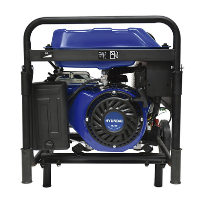 Soldadora a Gasolina y Generador Hyundai 200 Amperes 3800 Watts Portatil 110V - 220V Motor 15 Hp HYE3800PS
