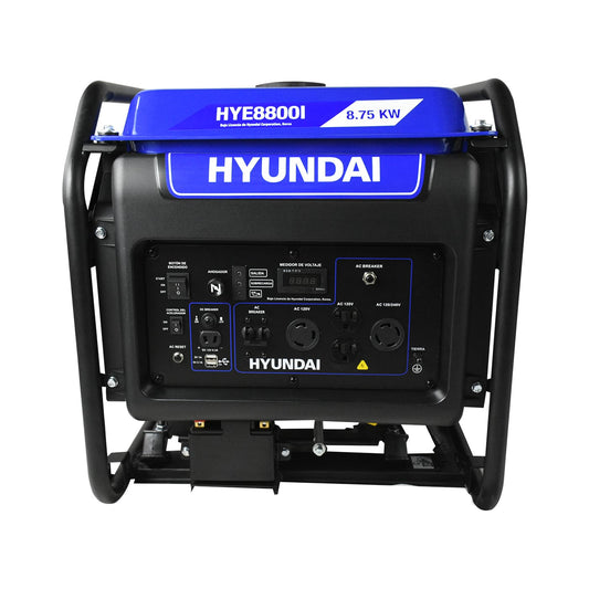 Generador Inverter A Gasolina De  Profesional Hyundai 8750 Watts motor 15 Hp Monofasico 110v/220v Portatil – Hye8800i