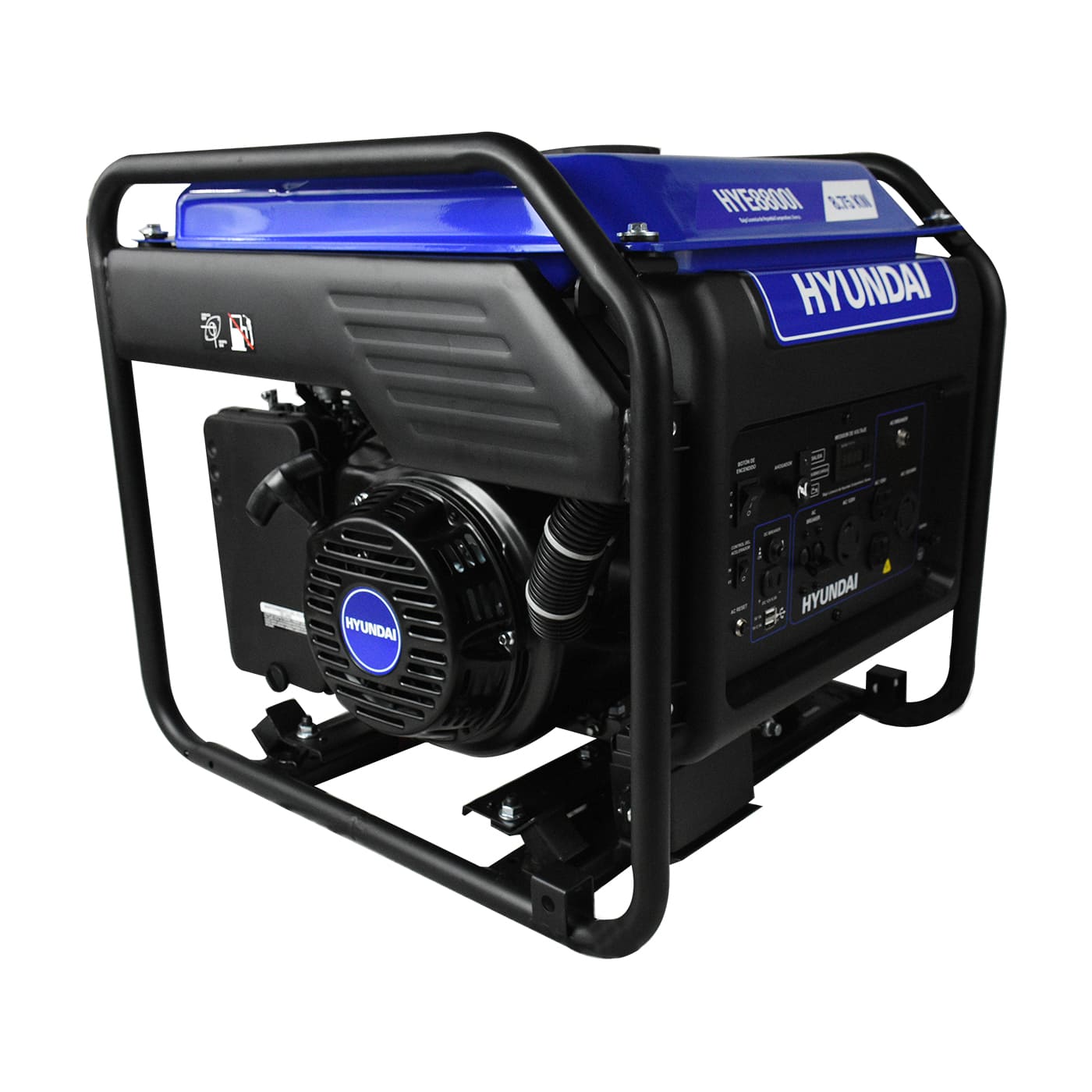 Generador Inverter A Gasolina De  Profesional Hyundai 8750 Watts motor 15 Hp Monofasico 110v/220v Portatil – Hye8800i
