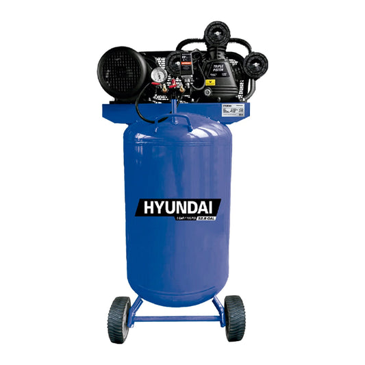 Compresor De Aire 200 Litros Vertical 4 hp monofasico 120v Profesional Hyundai – Hyac210v
