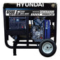 Generador Profesional A Diesel Hyundai 6500 Watts Motor 12 HP Monofásico HYED620XT