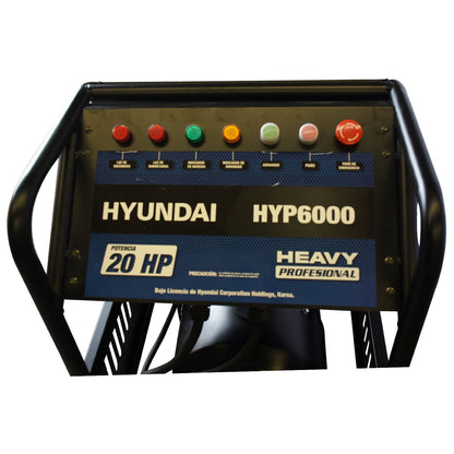 Hidrolavadora Eléctrica Industrial 5800 PSI Hyundai Motor Trifásico 20 HP 220V – Hyp6000