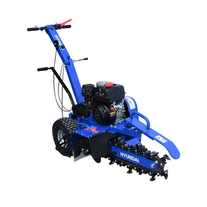 Zanjadora A Gasolina Motor De 7Hp Ancho De Zanja 100MM Profundidad De Zanja 150/250/340/450 mm HYUNDAI HYTR70XT