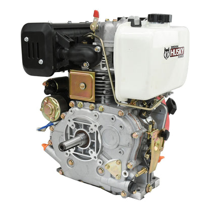 Motor A Diésel 10 HP Swedish Husky Power Con Arranque Eléctrico – Hkd100