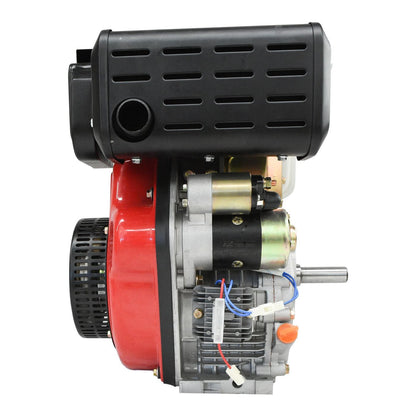 Motor A Diésel 10 HP Swedish Husky Power Con Arranque Eléctrico – Hkd100