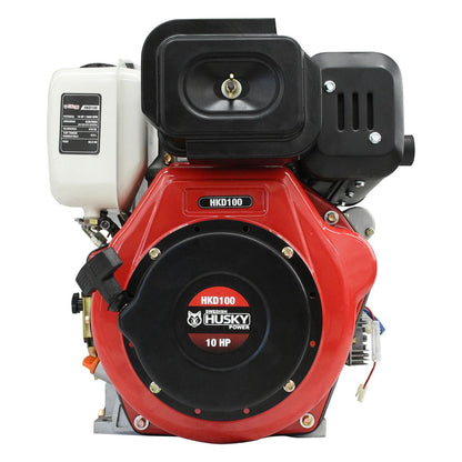 Motor A Diésel 10 HP Swedish Husky Power Con Arranque Eléctrico – Hkd100