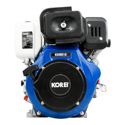 Motor A Diésel 10 HP Korei Con Arranque Eléctrico – KRMD14