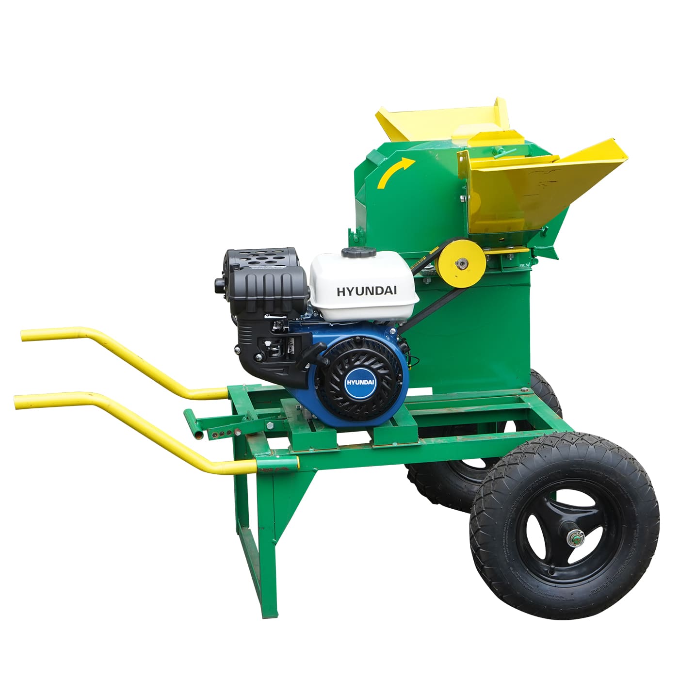 Picadora Cortadora De Forraje Base Cuadrada Con motor Hyundai 6.7 Hp – Rkp2100b-hy67