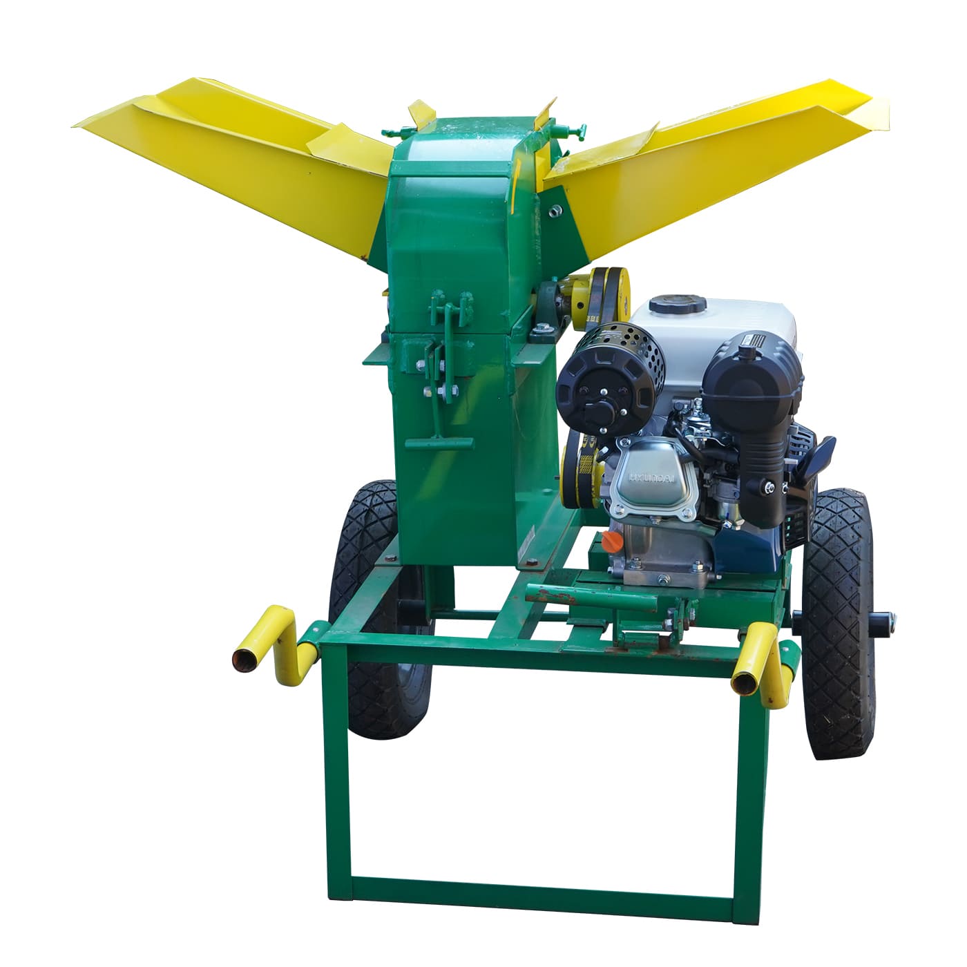 Picadora Cortadora De Forraje Base Cuadrada Con motor Hyundai 9.3 Hp – Rkp2100b-hy93