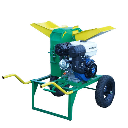 Picadora Cortadora De Forraje Base Cuadrada Con motor Hyundai 9.3 Hp – Rkp2100b-hy93