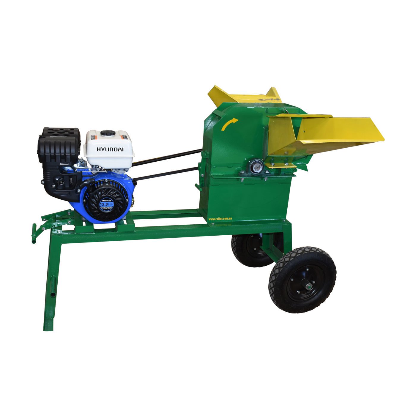 Picadora Cortadora De Forraje Modelo 3000 Con Motor Hyundai 15.3 Hp – Rkp3000b-hy15