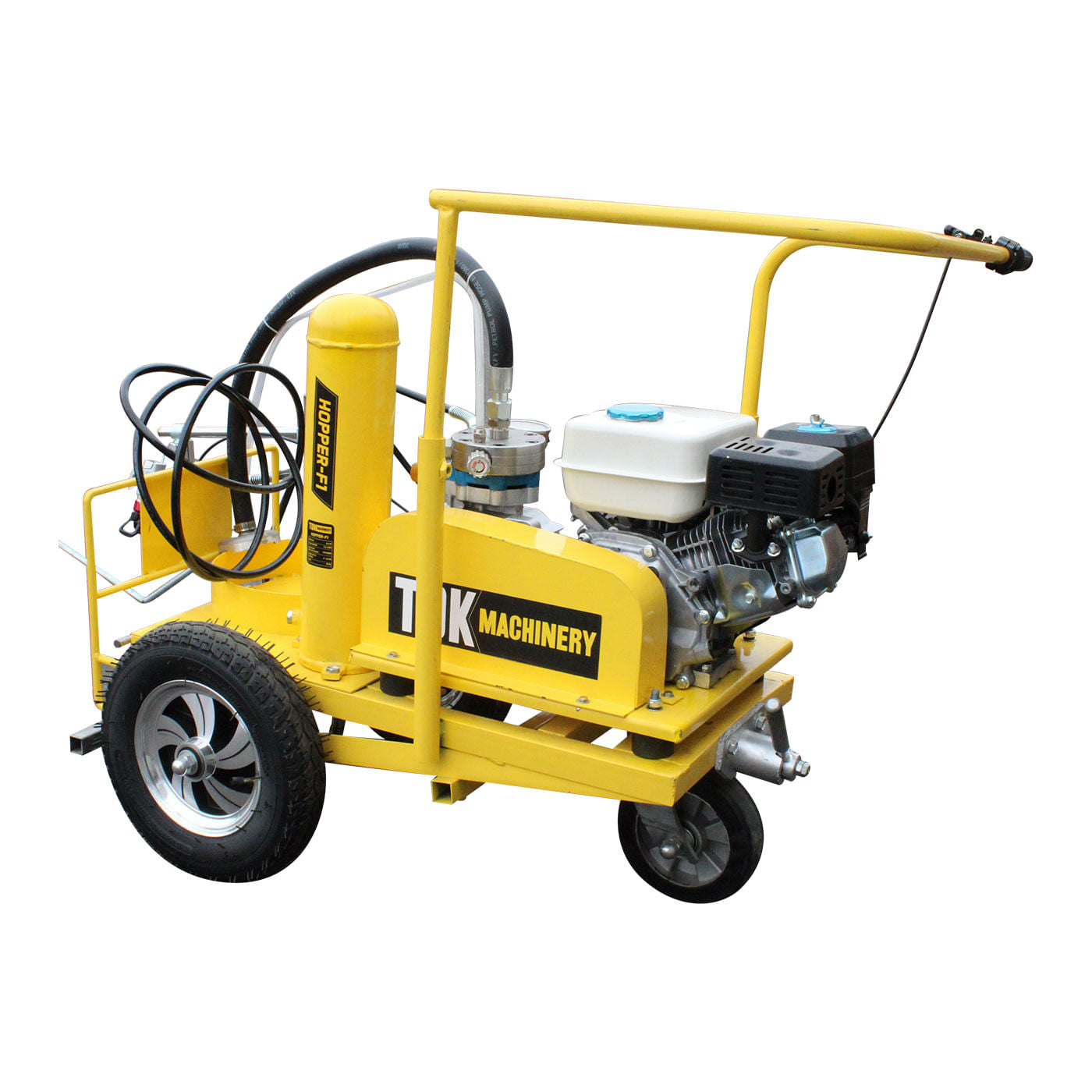 Máquina Pinta Rayas Tdk Machinery Con Motor Husky 6.5 Hp – Hopper-f