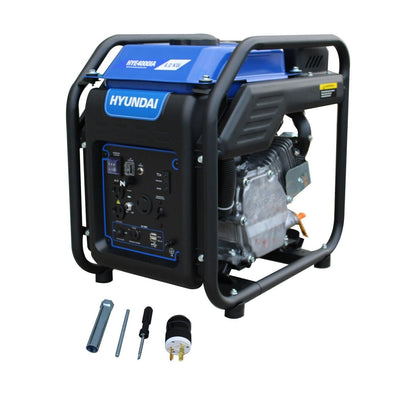 Generador Inverter a Gasolina 3500 watts Profesional Hyundai Portátil – Hye4000ia