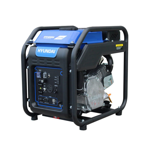 Generador Inverter a Gasolina 3500 watts Profesional Hyundai Portátil – Hye4000ia