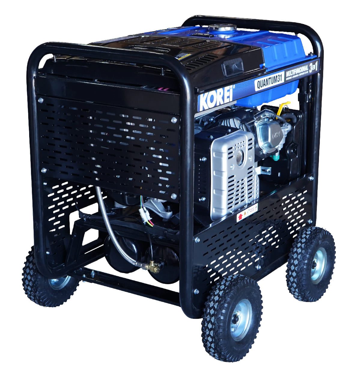 Generador 5000 watts Soldadora 180A Compresor de aire 20 litros 3 en 1 Korei – Quantum31