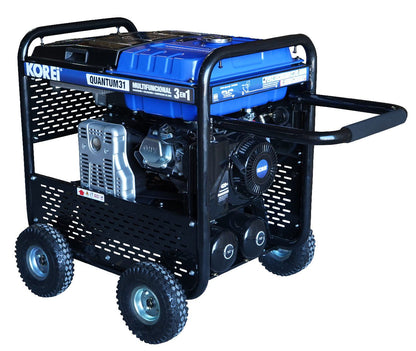Generador 5000 watts Soldadora 180A Compresor de aire 20 litros 3 en 1 Korei – Quantum31