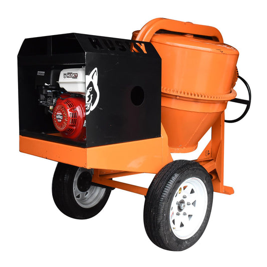 Revolvedora De Concreto A Gasolina Husky 1 Saco Motor Husky 9 Hp – Hkrb1-hsk9